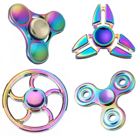 Rainbow Colour Fidget Spinner – Proshopify Shopify theme